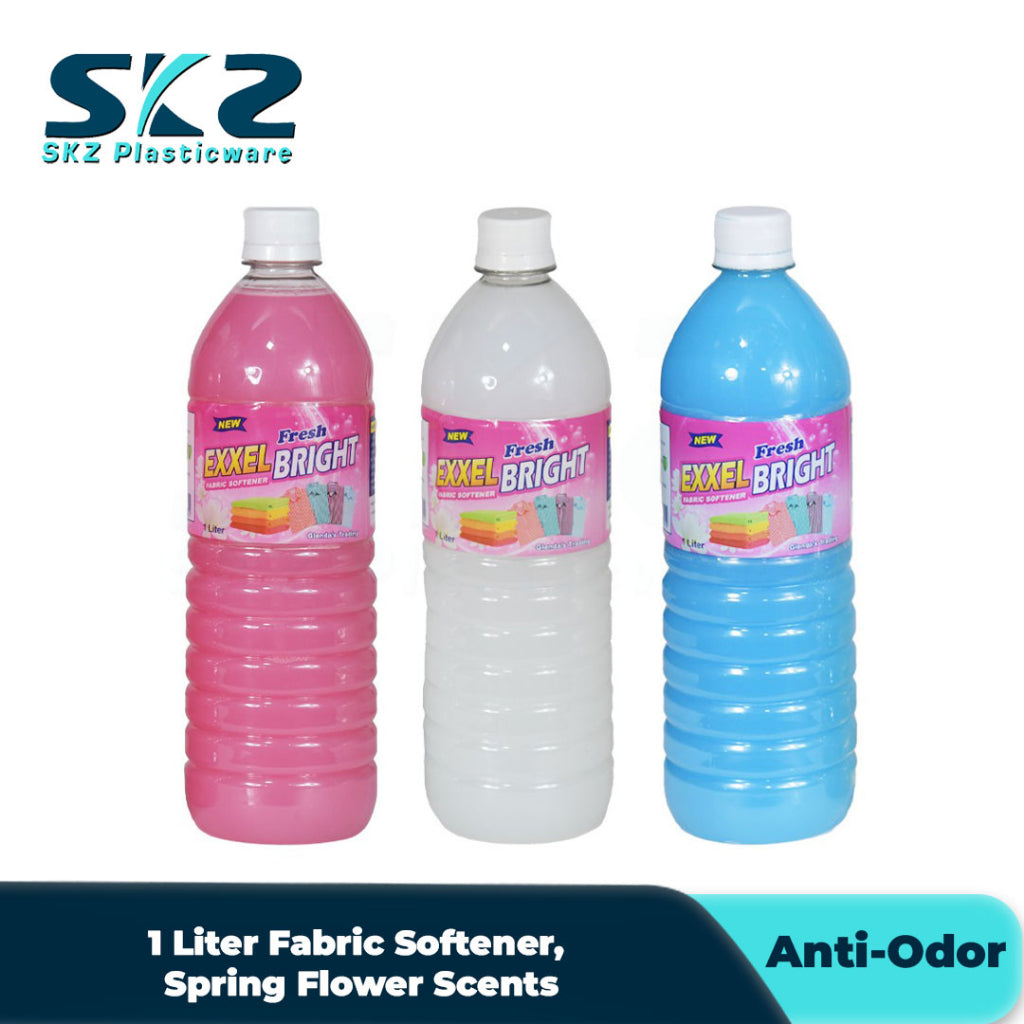 1 Liter Liquid Fabric Softener, Spring Flower Scents