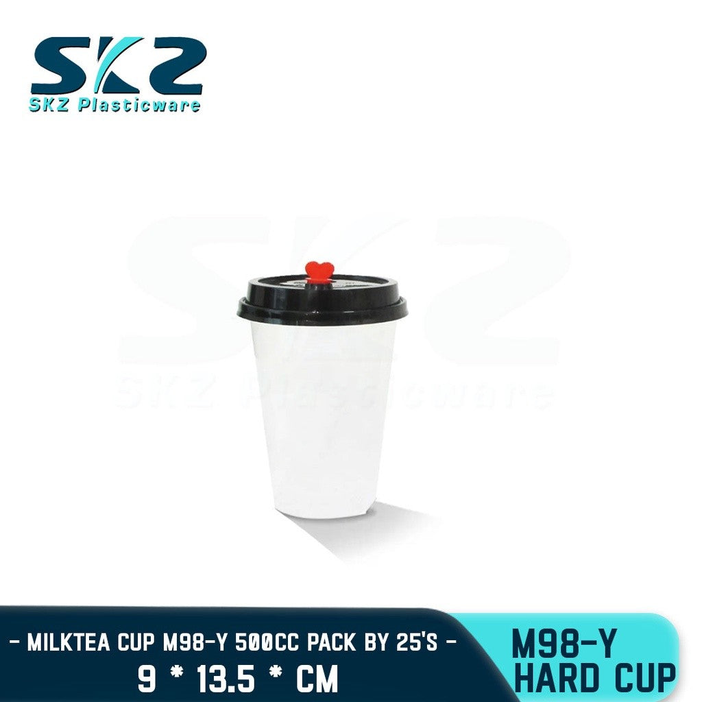 SKZ MILKTEA Y AND U HARD CUP (500CC, 700CC 700CC FROSTED) ENVIRONMENTAL FRIENDLY MILKTEA CUP