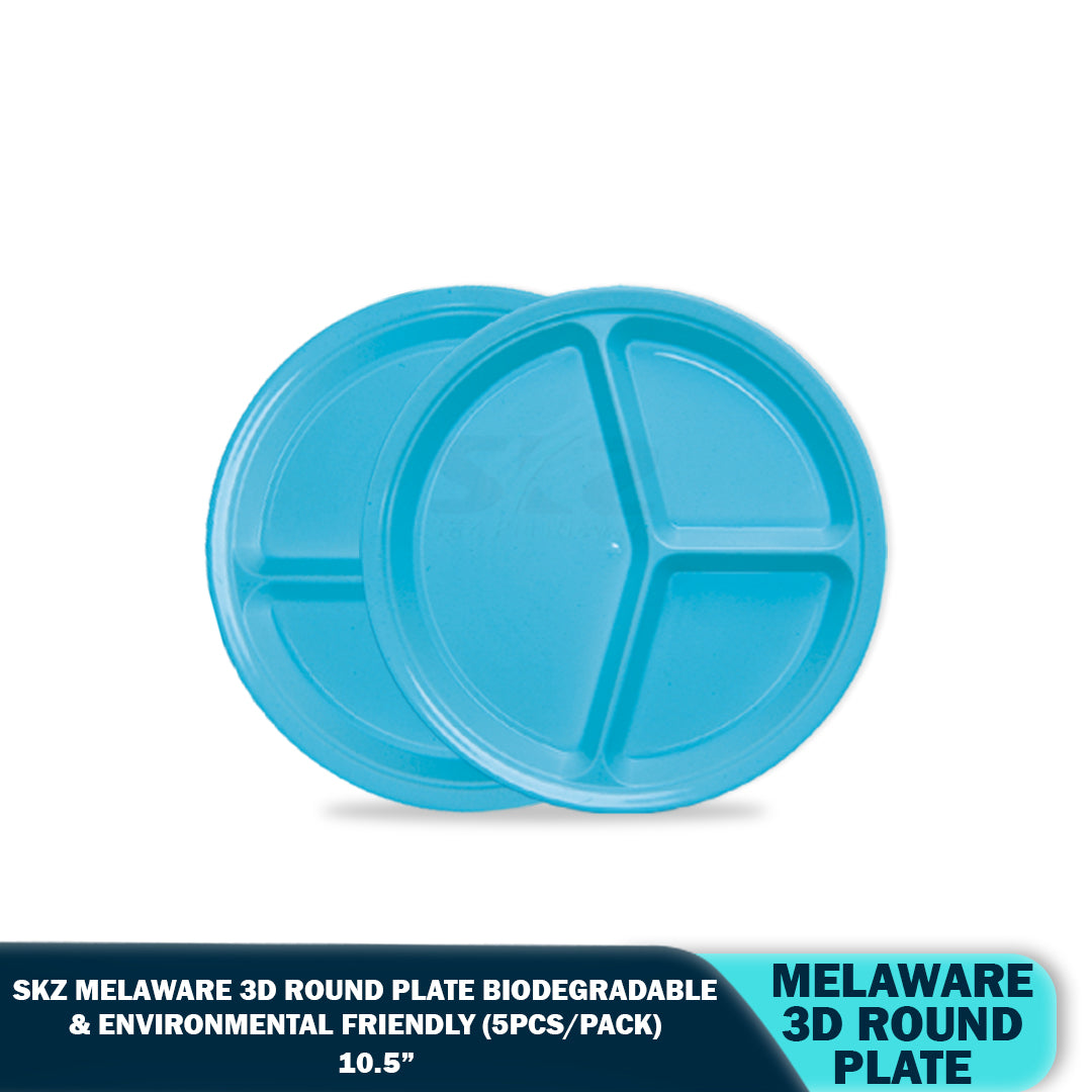 SKZ BUCKWHEAT 3-DIVISION PLATE (5PCS/PACK)