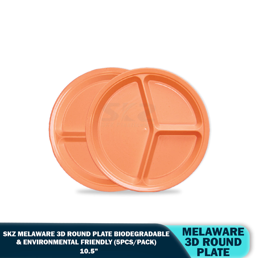 SKZ BUCKWHEAT 3-DIVISION PLATE (5PCS/PACK)