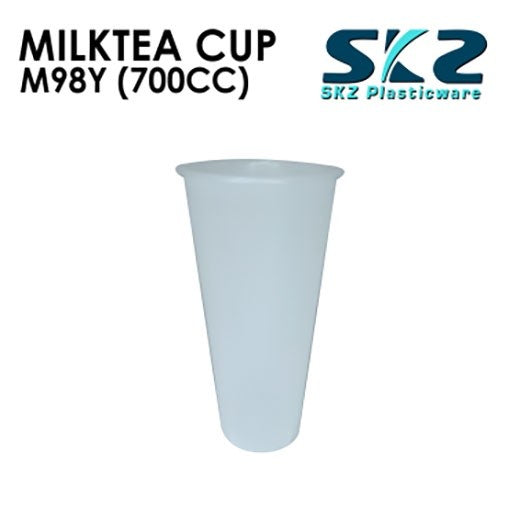 SKZ MILKTEA Y AND U HARD CUP (500CC, 700CC 700CC FROSTED) ENVIRONMENTAL FRIENDLY MILKTEA CUP