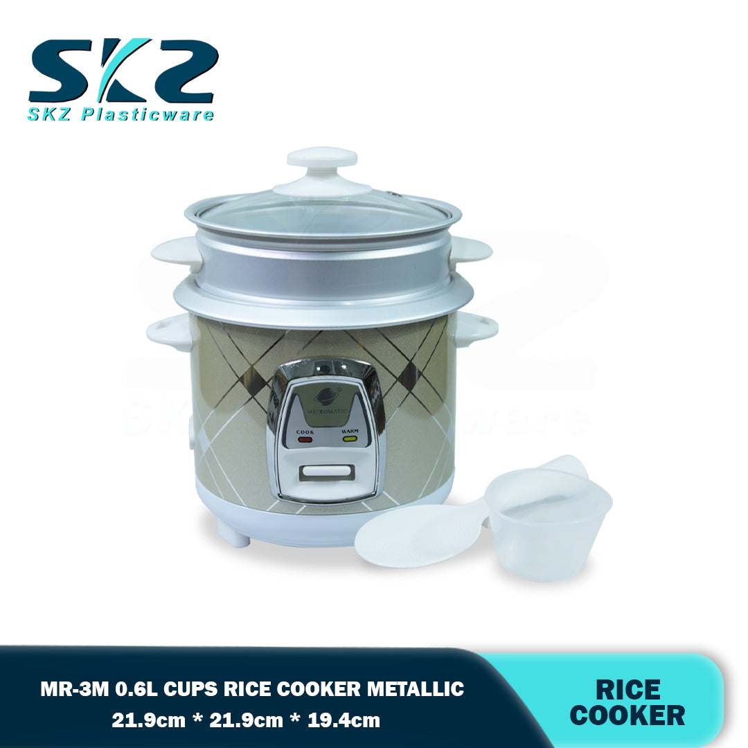0.6/ 1L/ 1.2L-Large Rice cooker and Rice Cooker with Steamer
