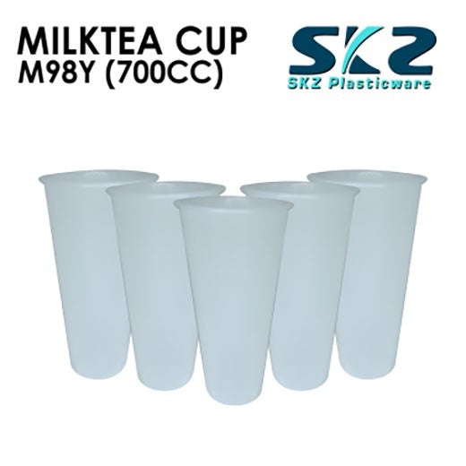 SKZ MILKTEA Y AND U HARD CUP (500CC, 700CC 700CC FROSTED) ENVIRONMENTAL FRIENDLY MILKTEA CUP