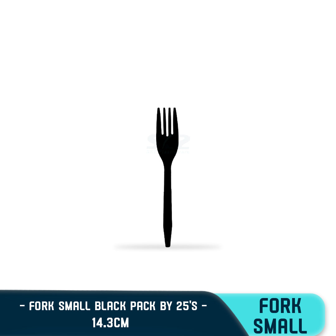SKZ PLASTIC FOOD FORK (25PCS/PACK)