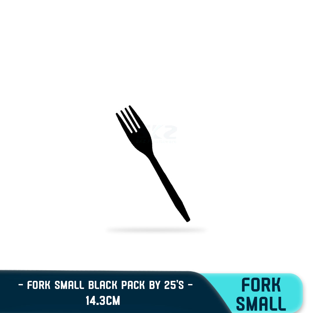 SKZ PLASTIC FOOD FORK (25PCS/PACK)