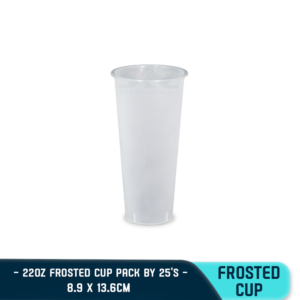 SKZ/700CC FROSTED/25/PACK/CLEAR