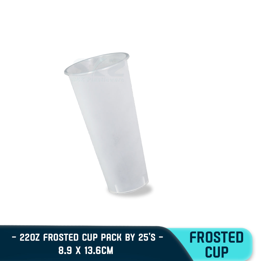 SKZ/700CC FROSTED/25/PACK/CLEAR