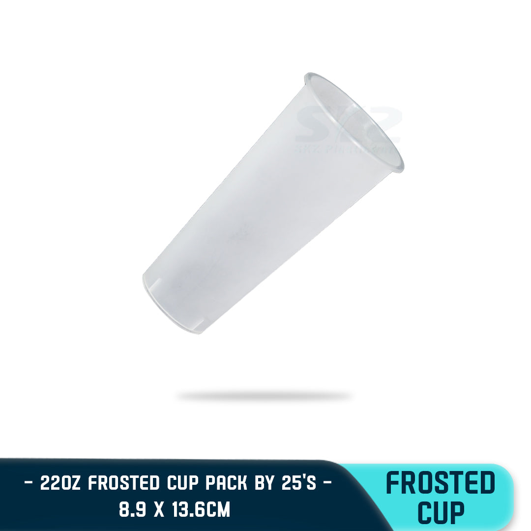 SKZ/700CC FROSTED/25/PACK/CLEAR