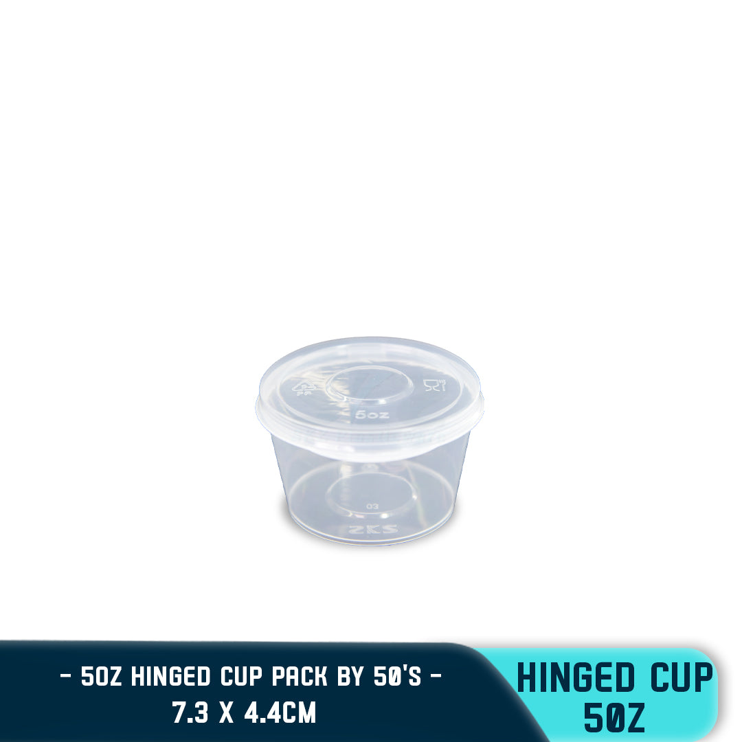 SKZ/HINGEDCUP50Z/50/1/PACK/CLEAR