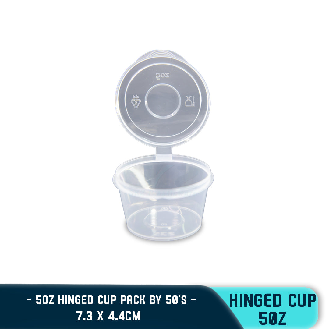 SKZ/HINGEDCUP50Z/50/1/PACK/CLEAR