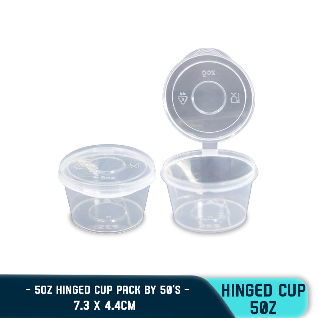SKZ/HINGEDCUP50Z/50/1/PACK/CLEAR