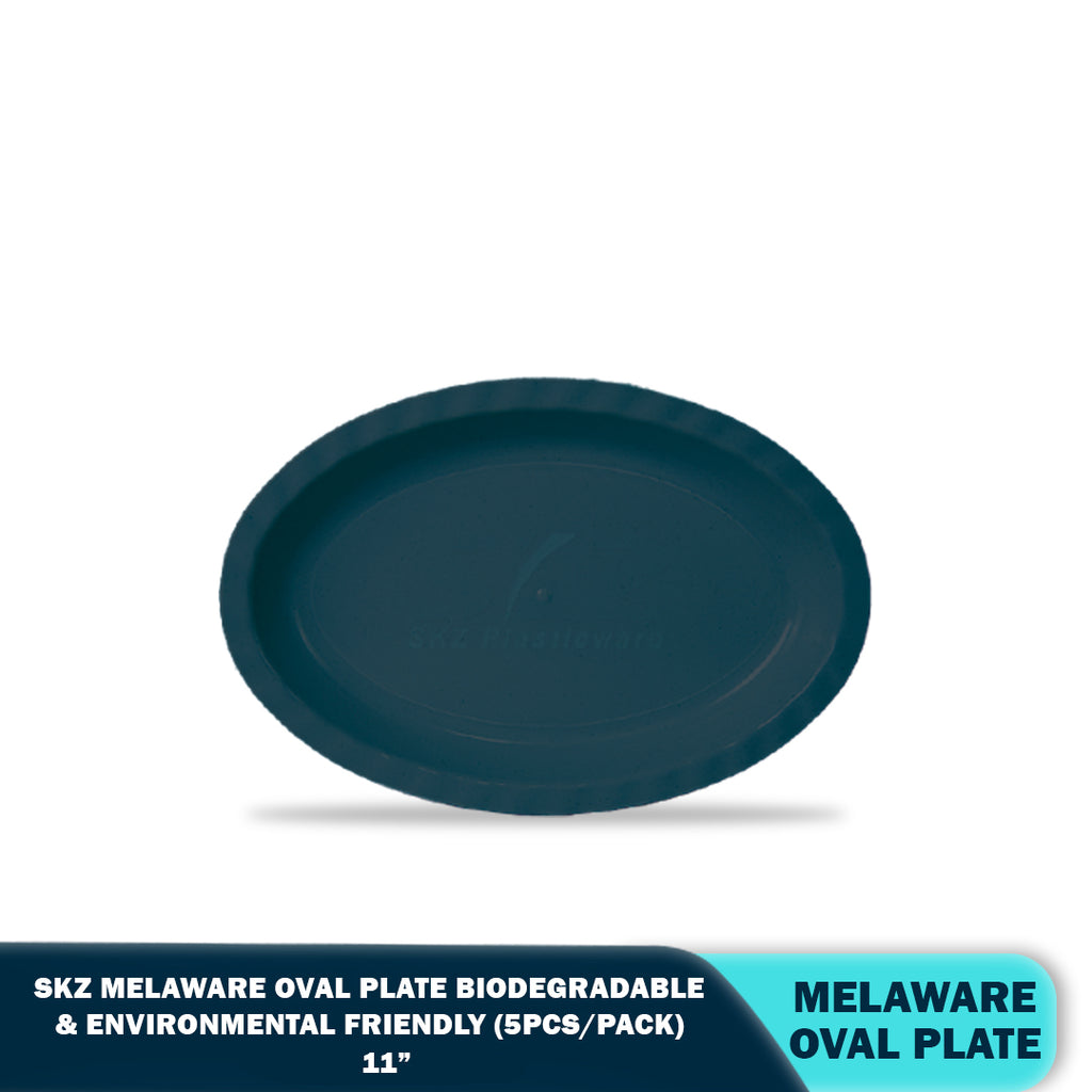 SKZ BUCKWHEAT OVAL PLATE (5PCS/PACK)