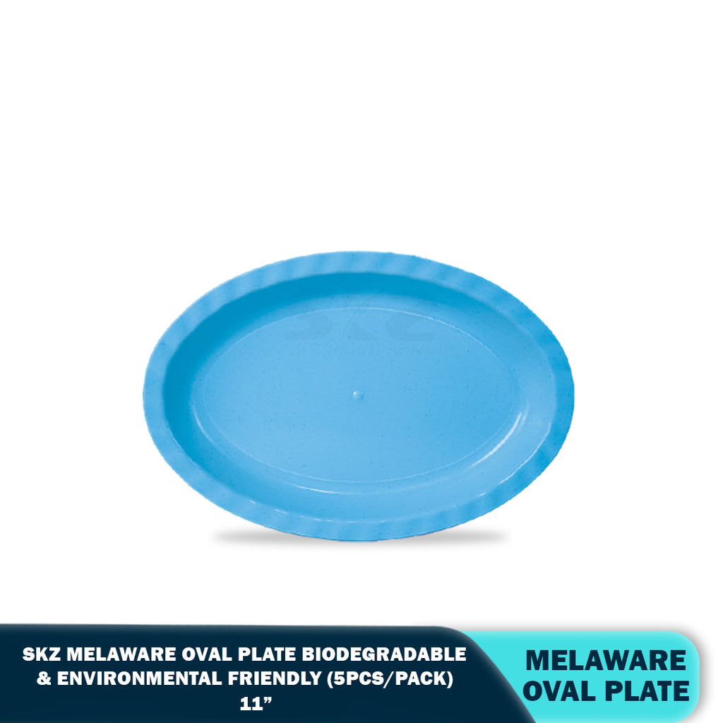 SKZ BUCKWHEAT OVAL PLATE (5PCS/PACK)