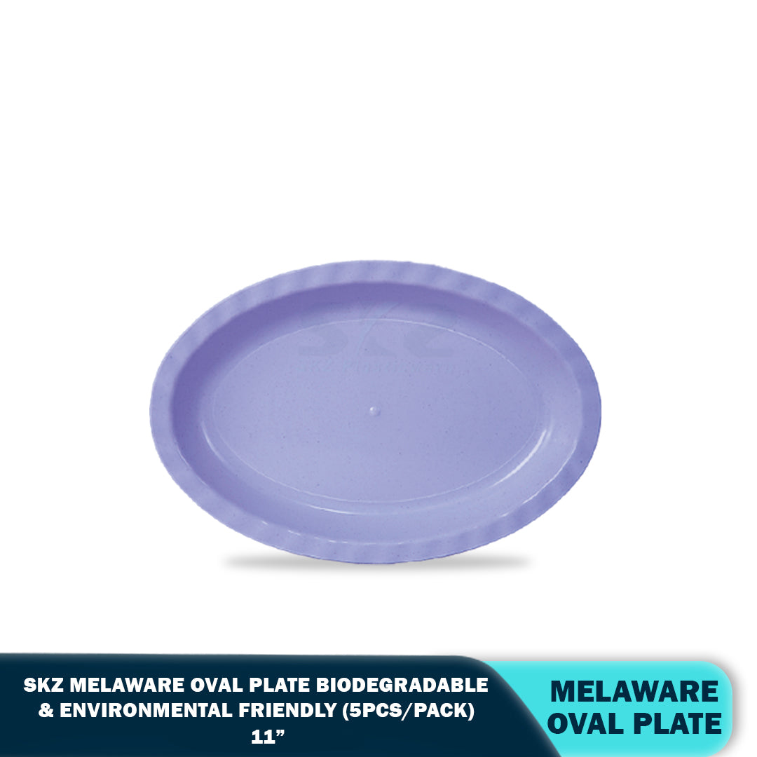 SKZ BUCKWHEAT OVAL PLATE (5PCS/PACK)