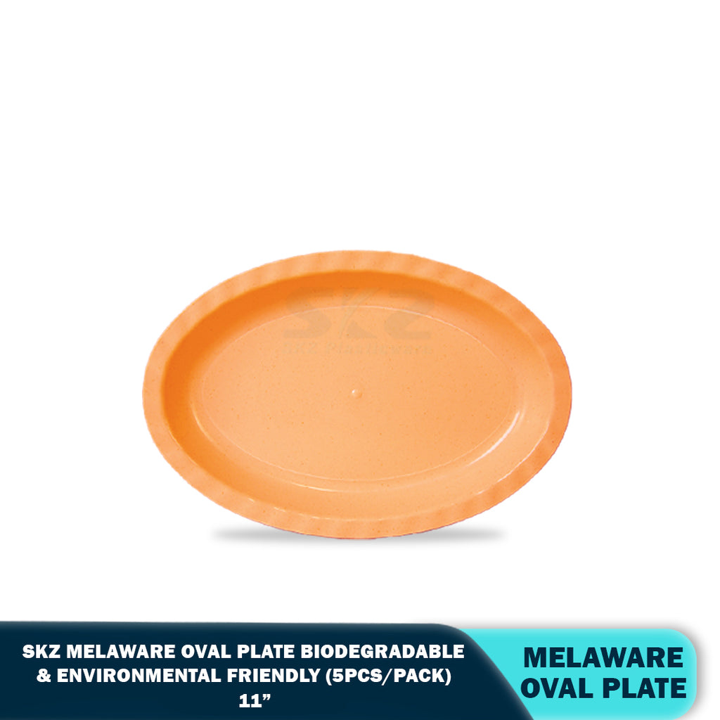 SKZ BUCKWHEAT OVAL PLATE (5PCS/PACK)