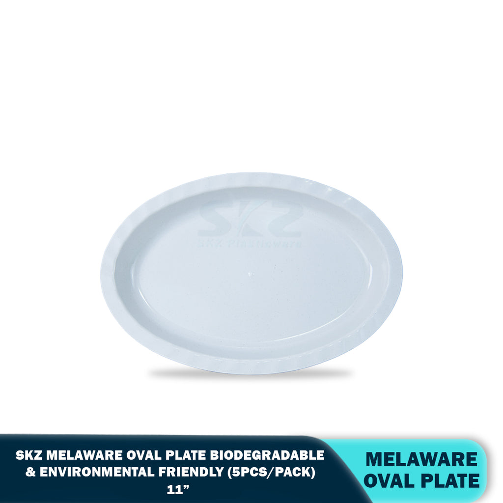 SKZ BUCKWHEAT OVAL PLATE (5PCS/PACK)