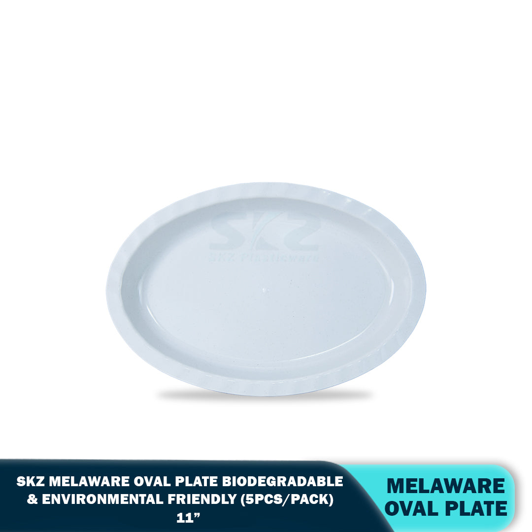 SKZ BUCKWHEAT OVAL PLATE (5PCS/PACK)