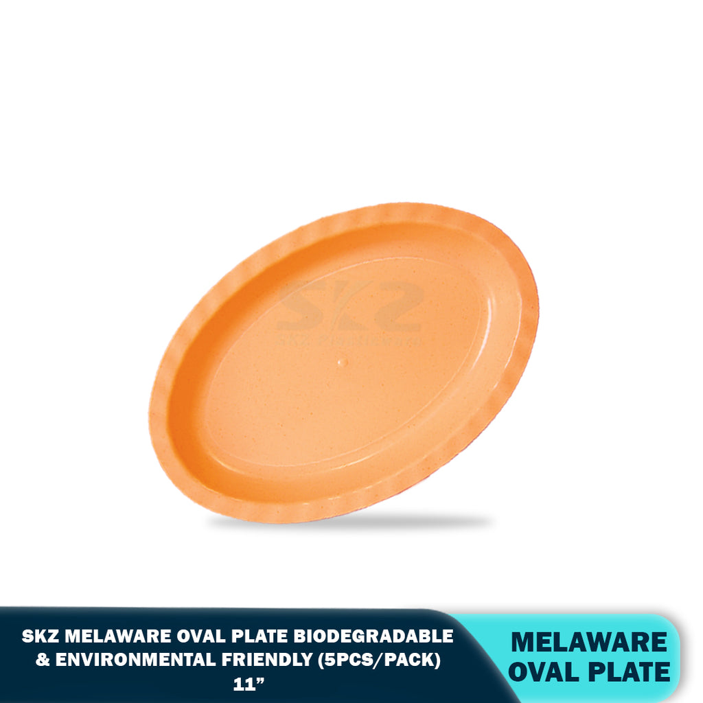 SKZ BUCKWHEAT OVAL PLATE (5PCS/PACK)