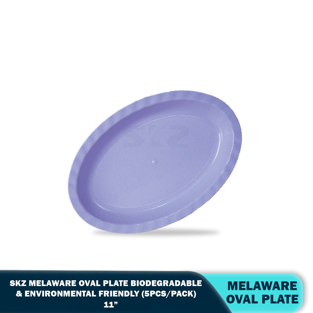 SKZ BUCKWHEAT OVAL PLATE (5PCS/PACK)