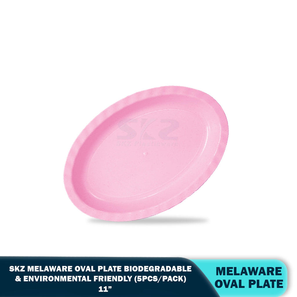 SKZ BUCKWHEAT OVAL PLATE (5PCS/PACK)
