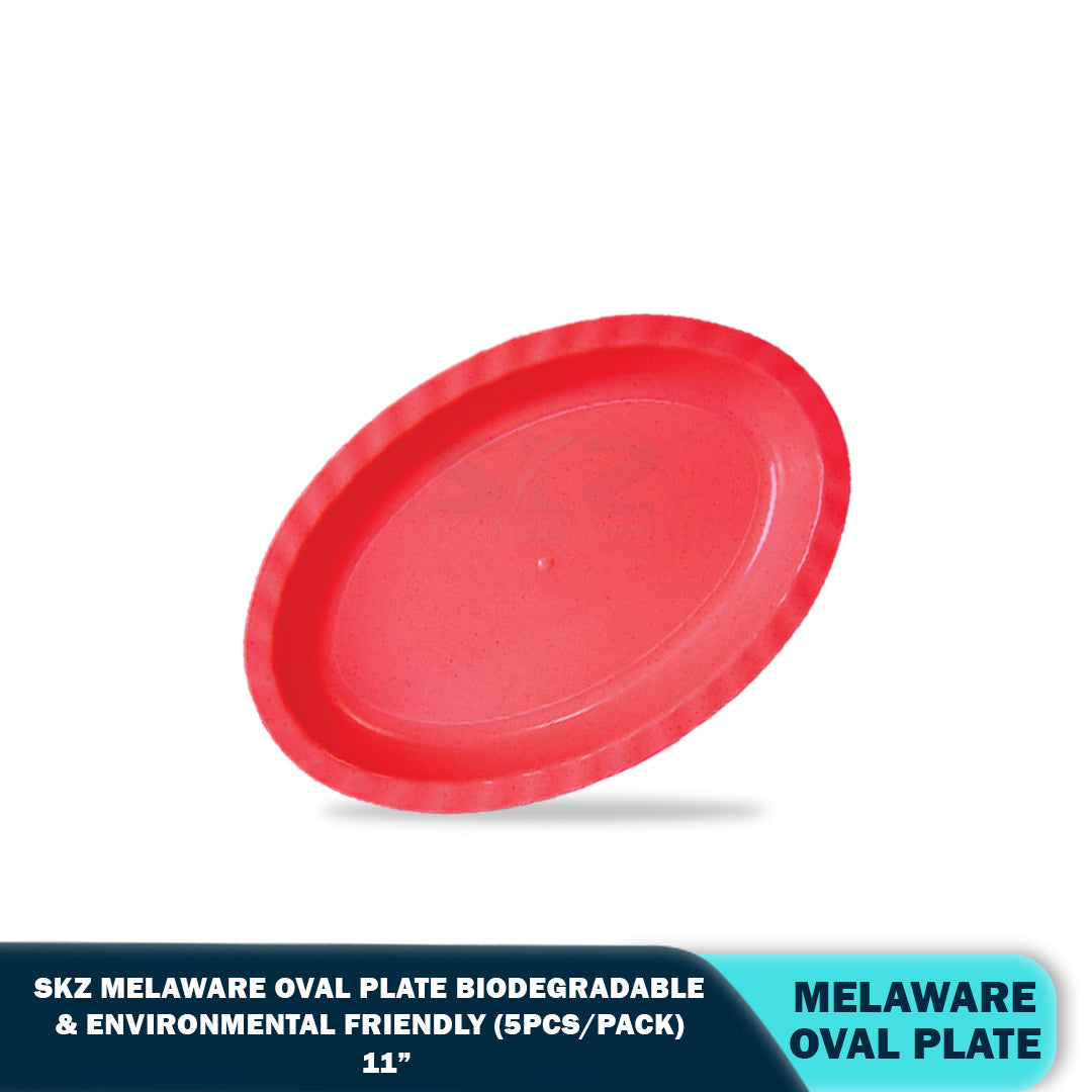 SKZ BUCKWHEAT OVAL PLATE (5PCS/PACK)