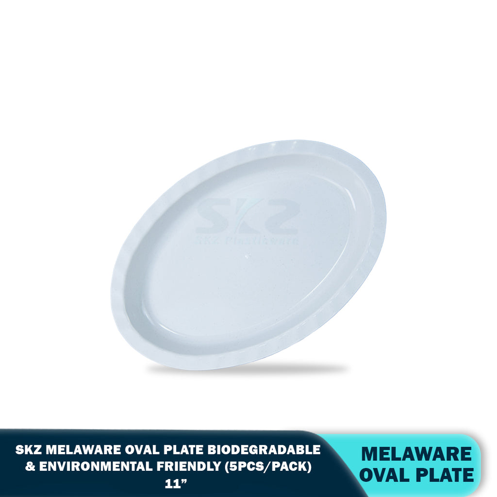 SKZ BUCKWHEAT OVAL PLATE (5PCS/PACK)