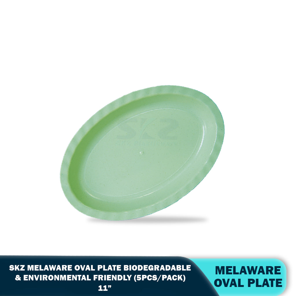 SKZ BUCKWHEAT OVAL PLATE (5PCS/PACK)