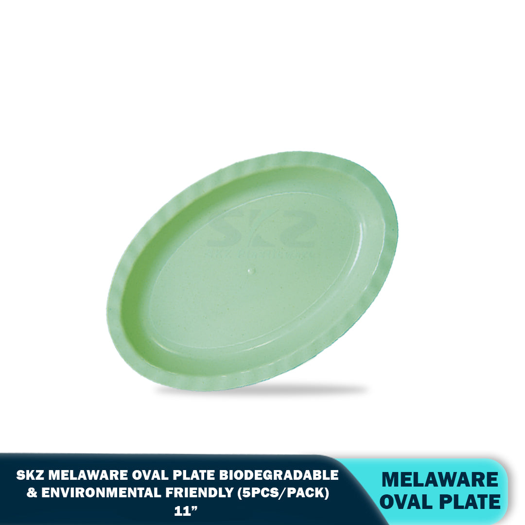 SKZ BUCKWHEAT OVAL PLATE (5PCS/PACK)