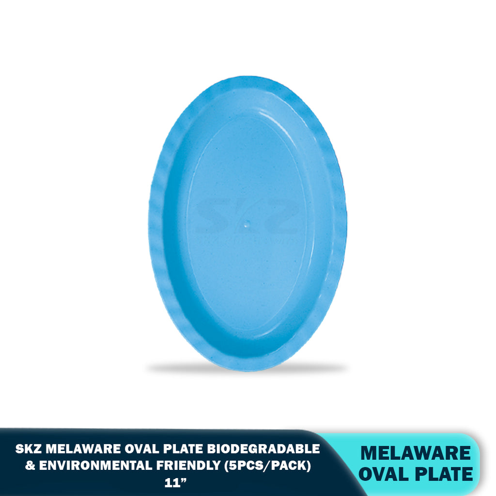 SKZ BUCKWHEAT OVAL PLATE (5PCS/PACK)