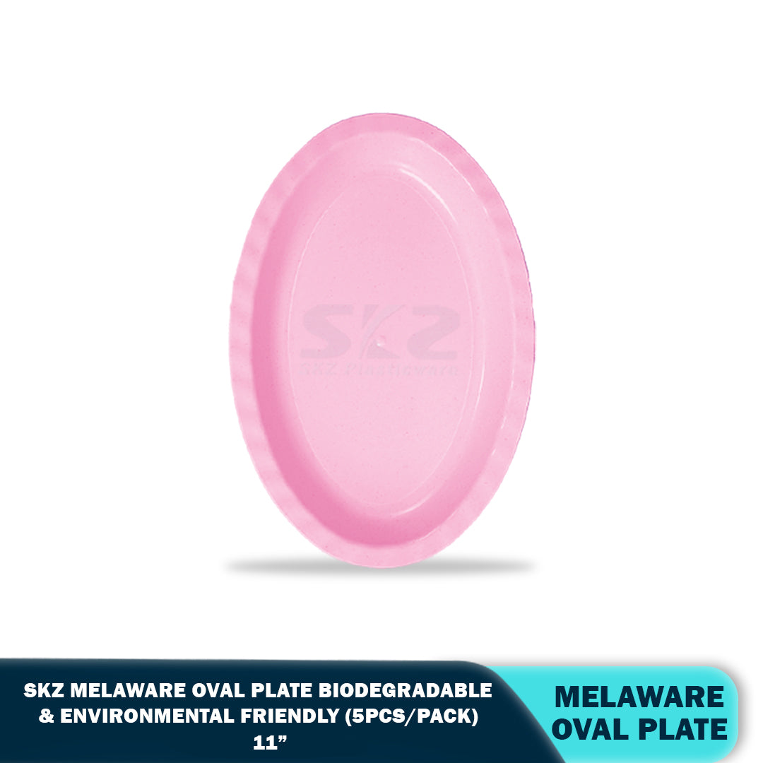 SKZ BUCKWHEAT OVAL PLATE (5PCS/PACK)
