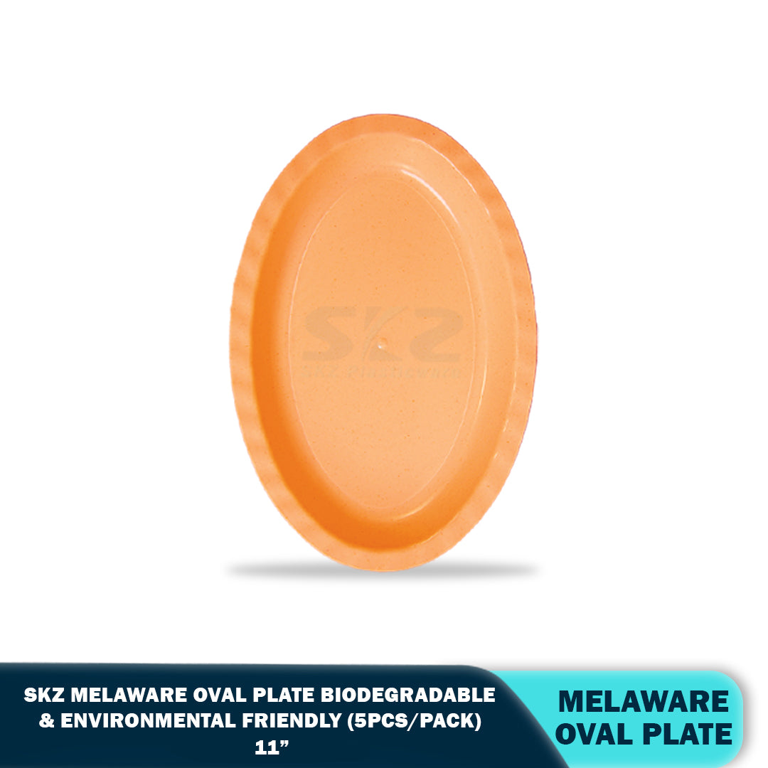 SKZ BUCKWHEAT OVAL PLATE (5PCS/PACK)