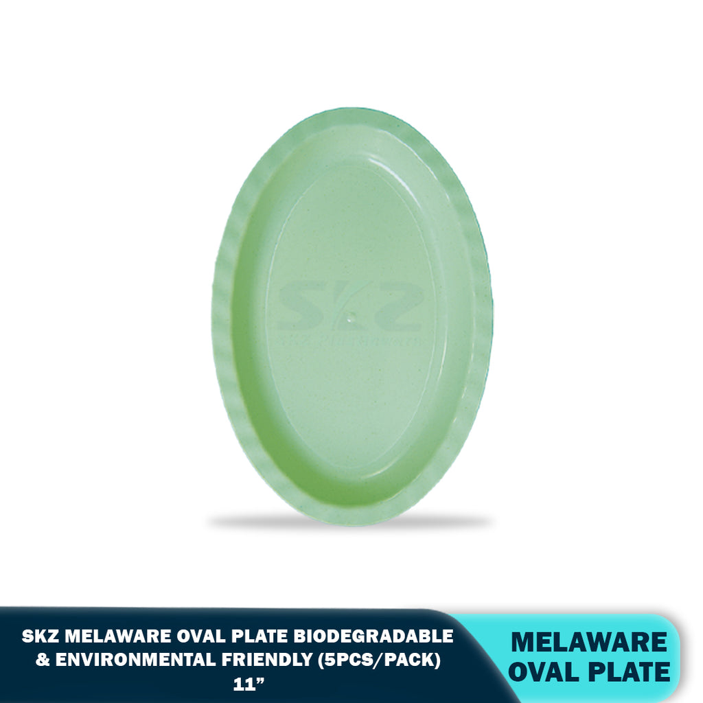 SKZ BUCKWHEAT OVAL PLATE (5PCS/PACK)