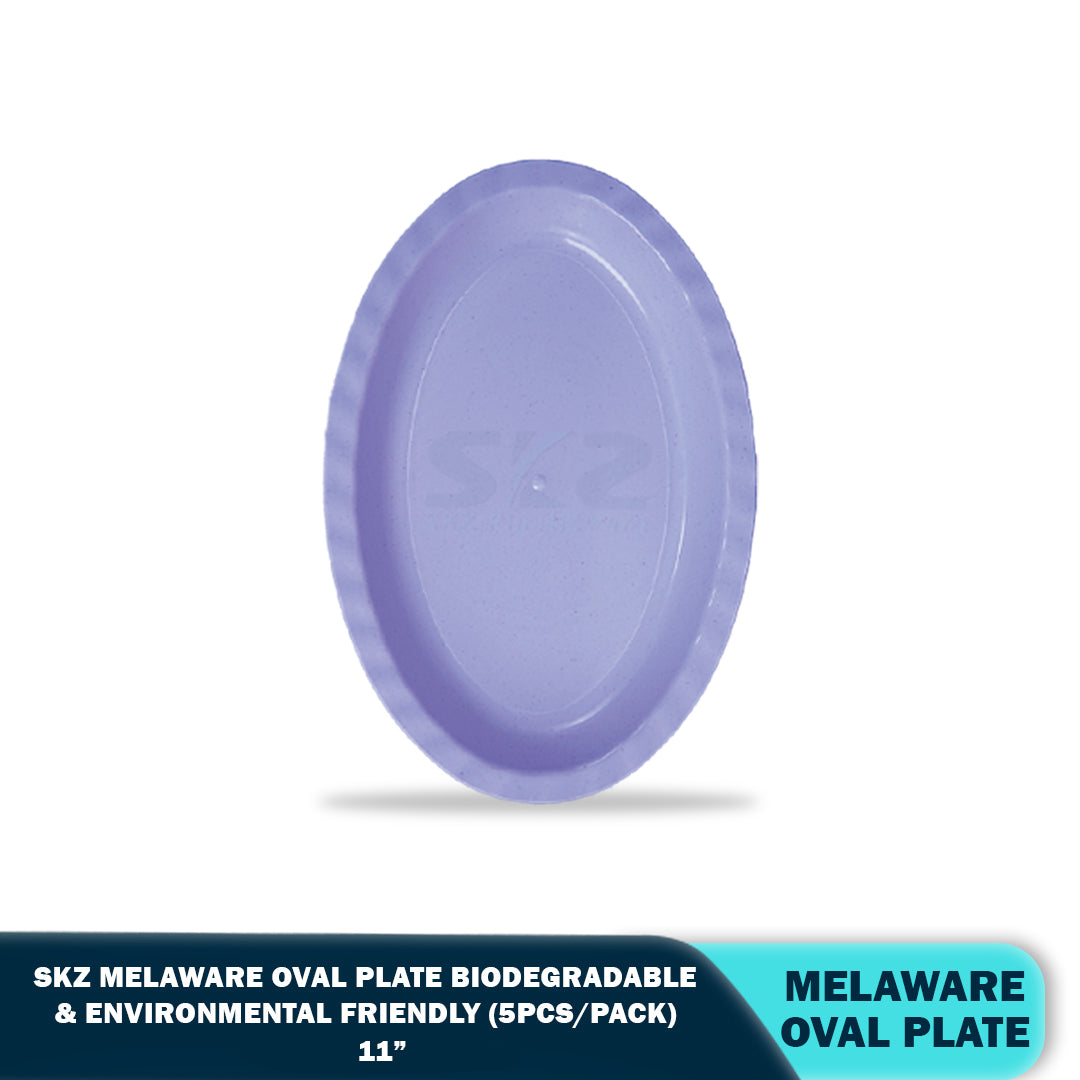 SKZ BUCKWHEAT OVAL PLATE (5PCS/PACK)