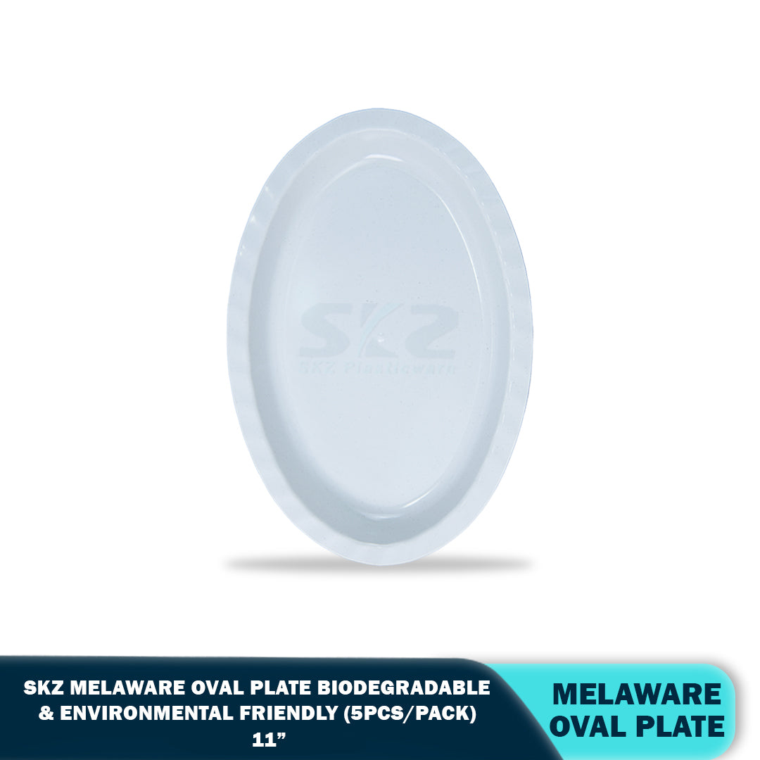 SKZ BUCKWHEAT OVAL PLATE (5PCS/PACK)
