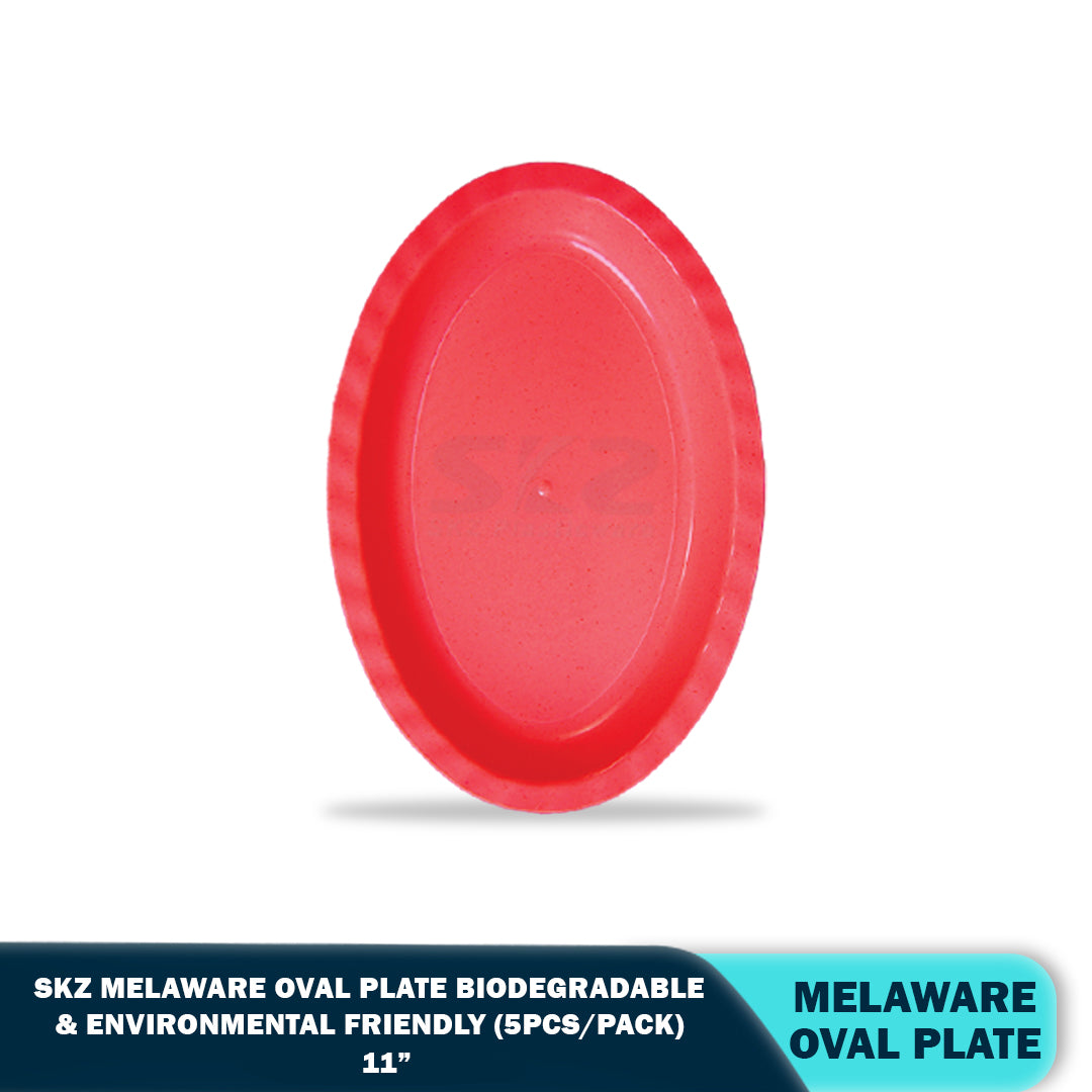 SKZ BUCKWHEAT OVAL PLATE (5PCS/PACK)