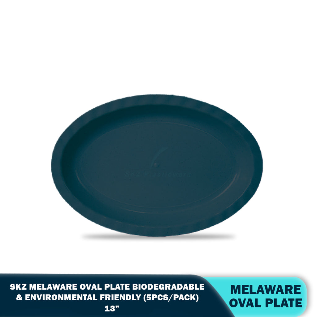 SKZ BUCKWHEAT OVAL PLATE (5PCS/PACK)