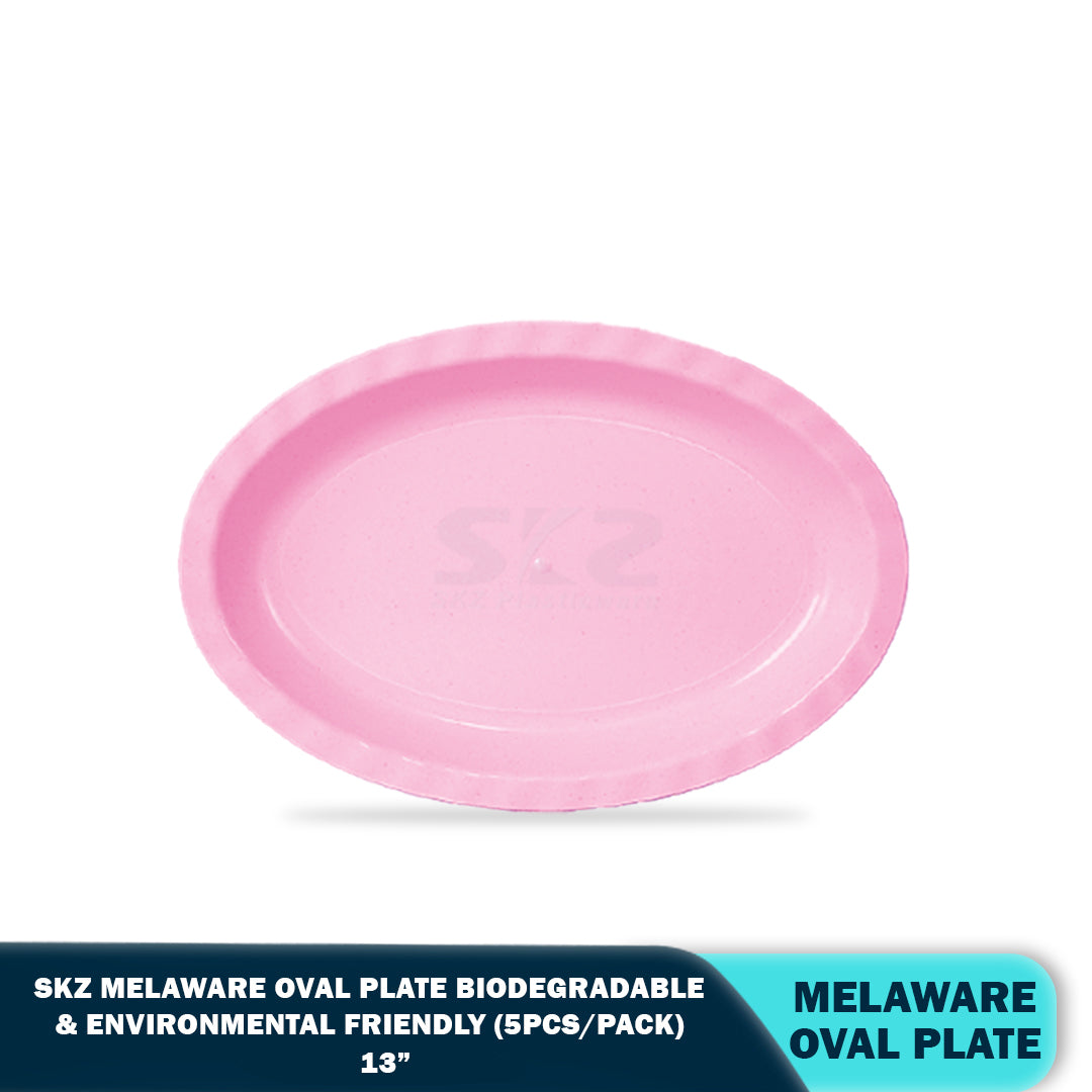 SKZ BUCKWHEAT OVAL PLATE (5PCS/PACK)