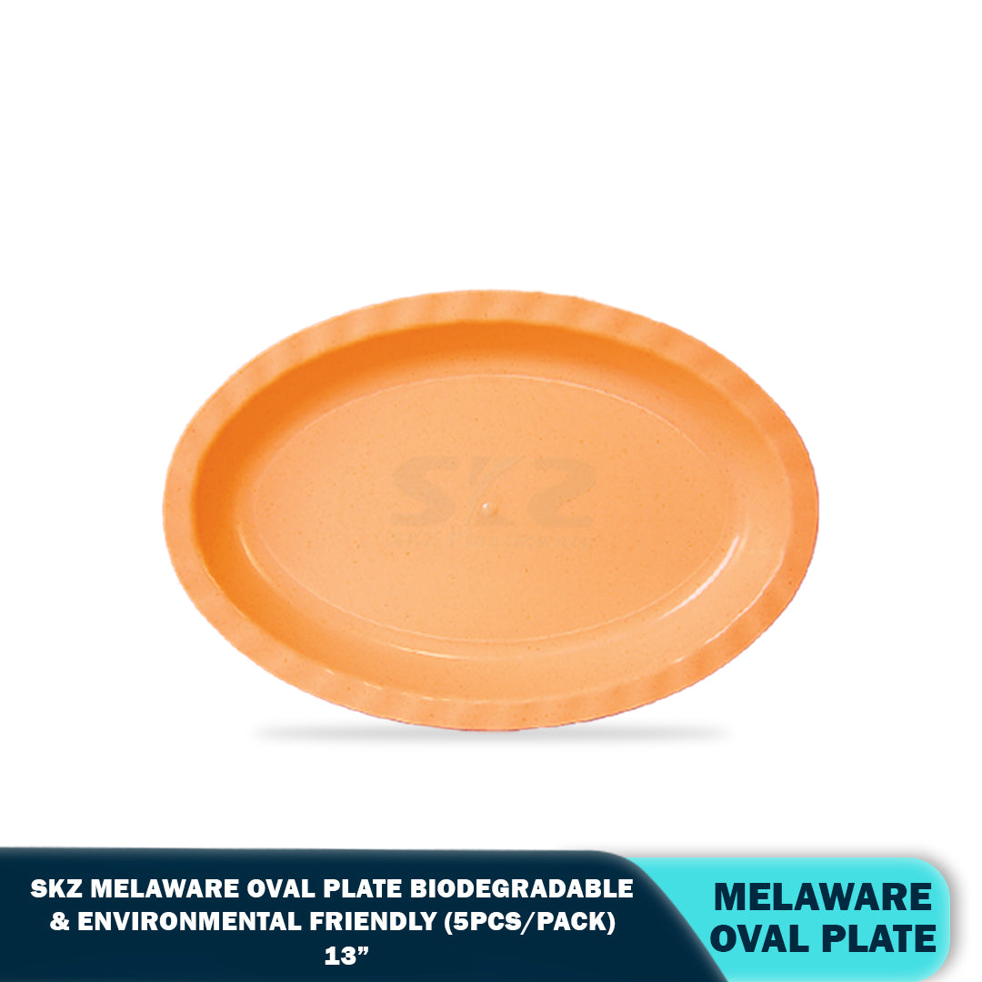 SKZ BUCKWHEAT OVAL PLATE (5PCS/PACK)