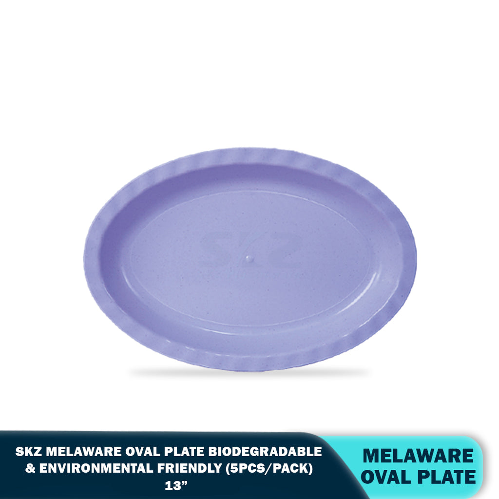 SKZ BUCKWHEAT OVAL PLATE (5PCS/PACK)