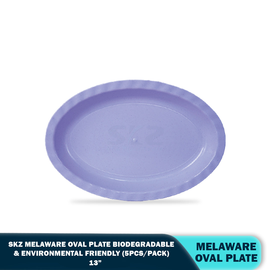SKZ BUCKWHEAT OVAL PLATE (5PCS/PACK)