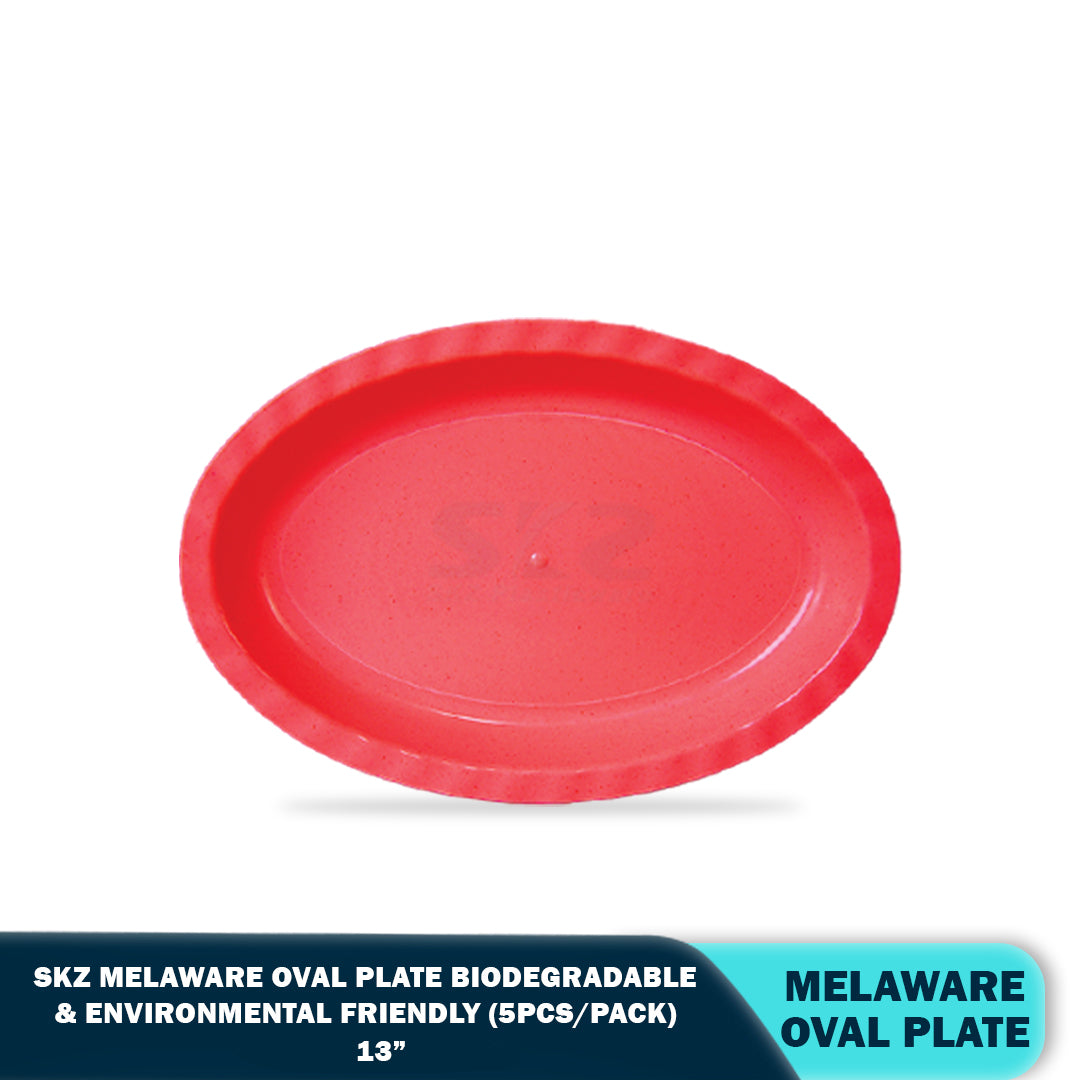 SKZ BUCKWHEAT OVAL PLATE (5PCS/PACK)