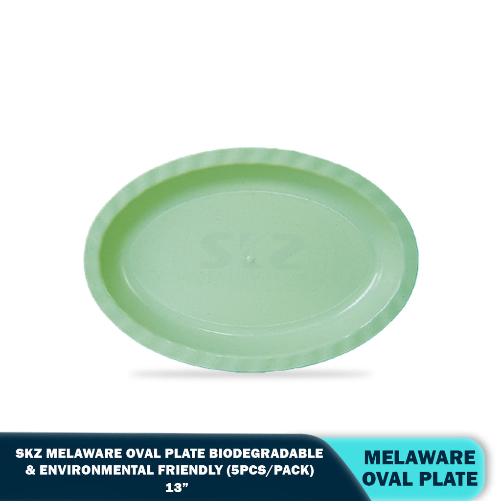 SKZ BUCKWHEAT OVAL PLATE (5PCS/PACK)