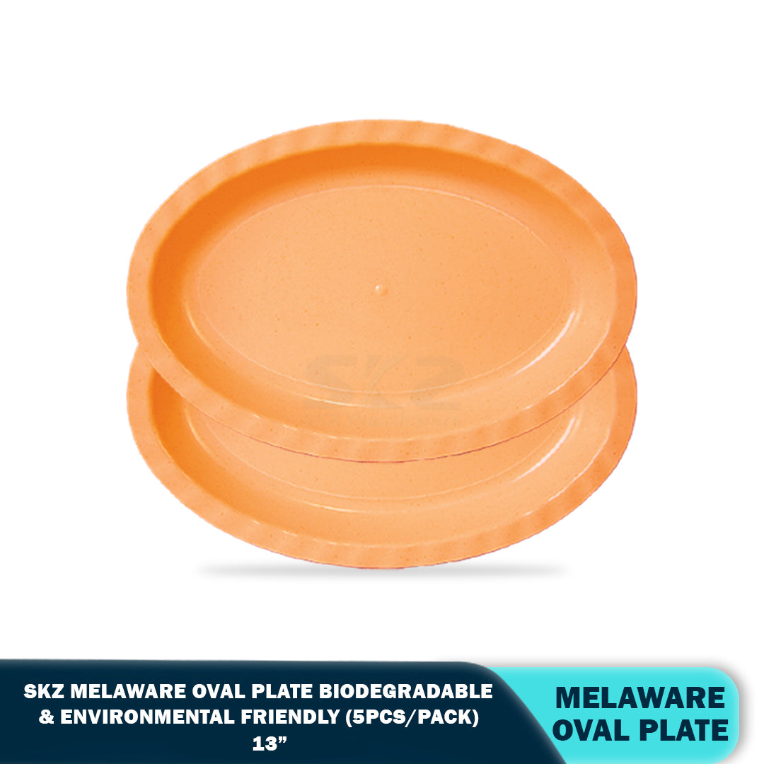 SKZ BUCKWHEAT OVAL PLATE (5PCS/PACK)