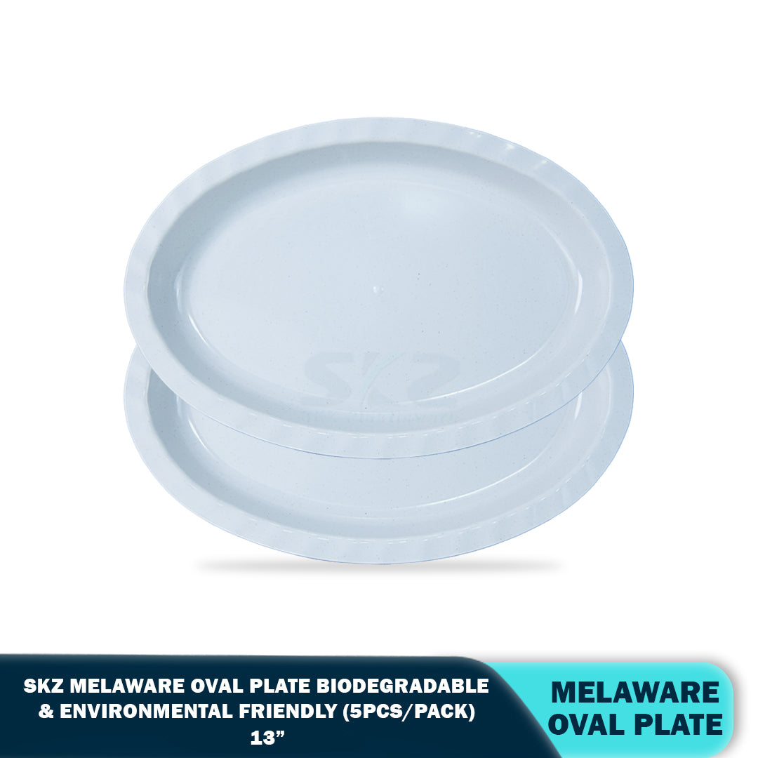 SKZ BUCKWHEAT OVAL PLATE (5PCS/PACK)