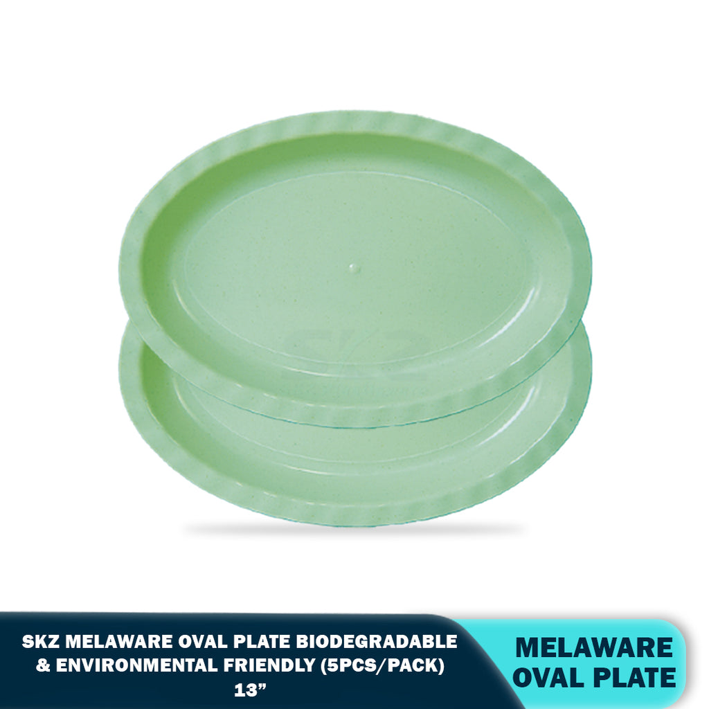 SKZ BUCKWHEAT OVAL PLATE (5PCS/PACK)