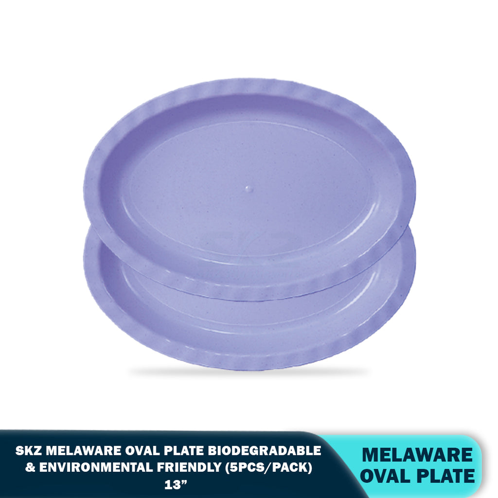 SKZ BUCKWHEAT OVAL PLATE (5PCS/PACK)