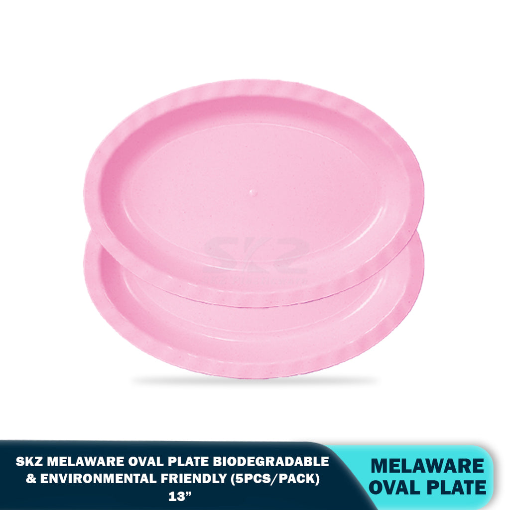 SKZ BUCKWHEAT OVAL PLATE (5PCS/PACK)