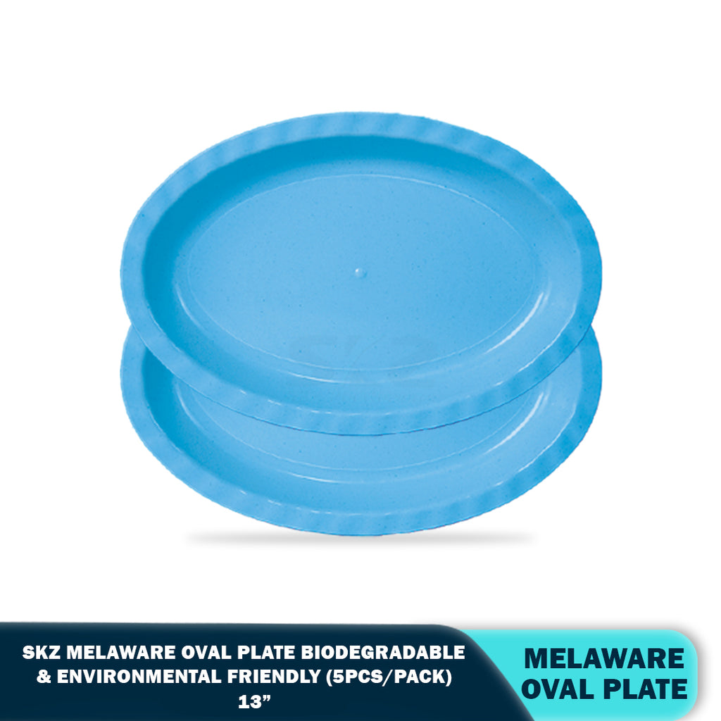 SKZ BUCKWHEAT OVAL PLATE (5PCS/PACK)