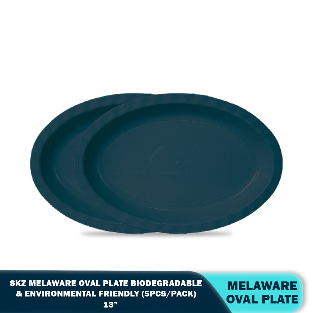 SKZ BUCKWHEAT OVAL PLATE (5PCS/PACK)