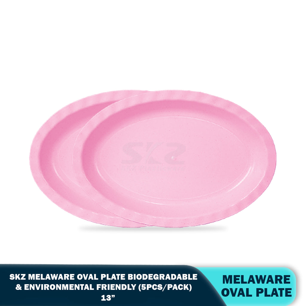 SKZ BUCKWHEAT OVAL PLATE (5PCS/PACK)